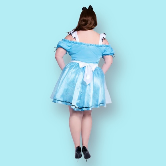 Super Adorable Alice In Wonderland Women’s Adult Costume. NWT. Blue. - Picture 6 of 10
